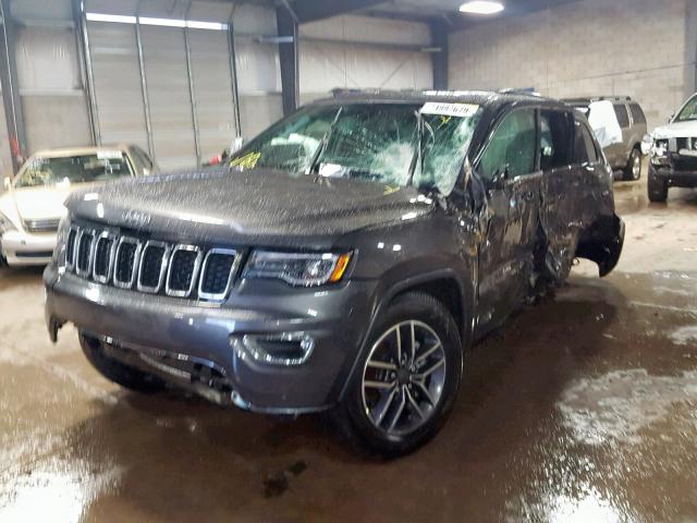 1C4RJFBG0KC627543 - 2019 JEEP GRAND CHER GRAY photo 2