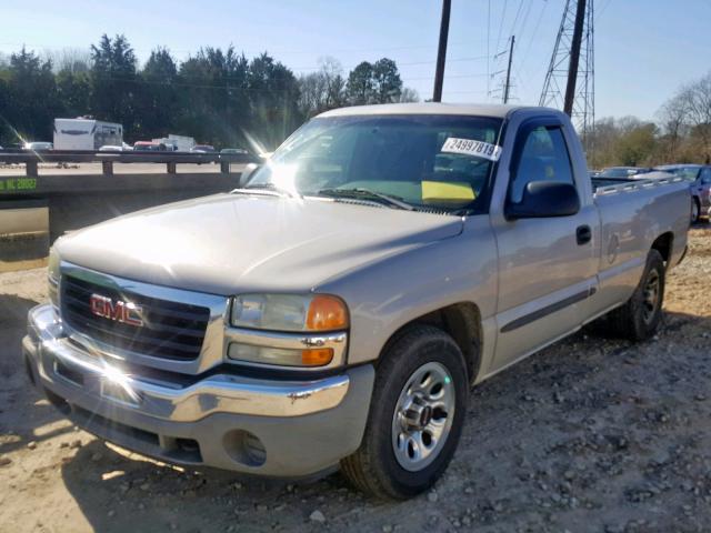 1GTEC14T45Z104159 - 2005 GMC NEW SIERRA GRAY photo 2