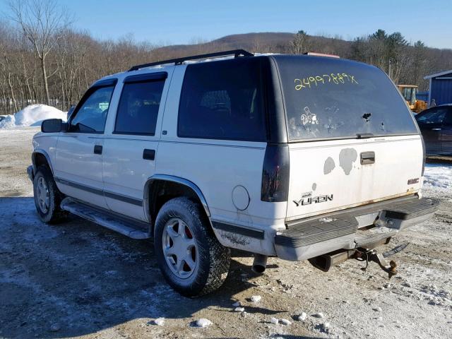 1GKEK13R6XR500481 - 1999 GMC DENALI WHITE photo 3