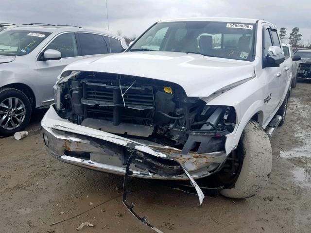 1C6RR6NT4ES205505 - 2014 RAM 1500 LARAM WHITE photo 2