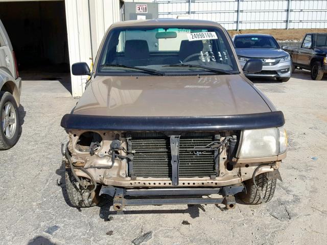 4TANL42N5XZ542967 - 1999 TOYOTA TACOMA GOLD photo 9