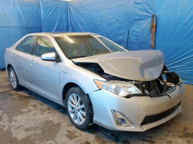 4T1BD1FK7CU012067 - 2012 TOYOTA CAMRY HYBR SILVER photo 1