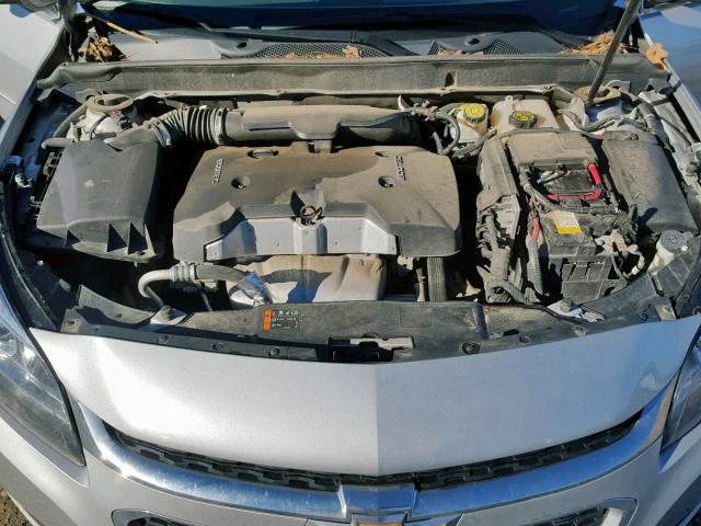 1G11C5SL5EF237001 - 2014 CHEVROLET MALIBU 1LT ვერცხლისფერი ფოტო 7