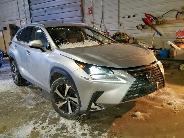 JTJBARBZ2J2154489 - 2018 LEXUS NX 200T SILVER photo 1