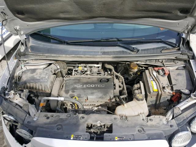 1G1JB6SH0C4100559 - 2012 CHEVROLET SONIC LS 银色 照片 7