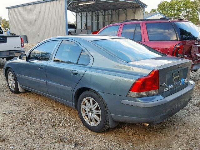 YV1RS61T542335918 - 2004 VOLVO S60 TEAL photo 3