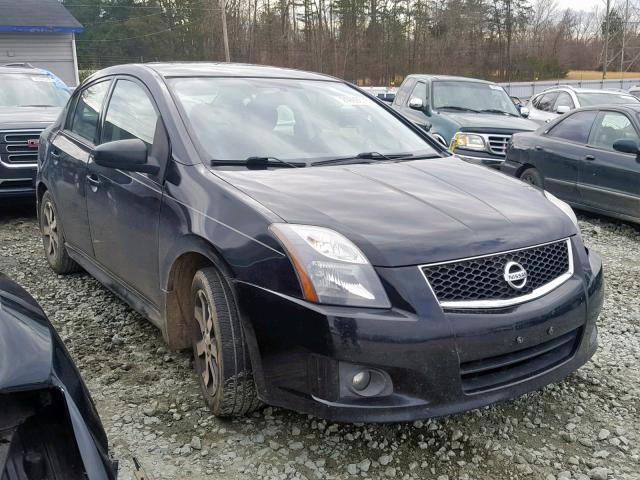 3N1AB6AP0CL656075 - 2012 NISSAN SENTRA 2.0 BLACK photo 1