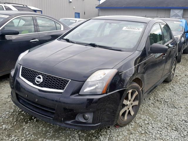 3N1AB6AP0CL656075 - 2012 NISSAN SENTRA 2.0 BLACK photo 2