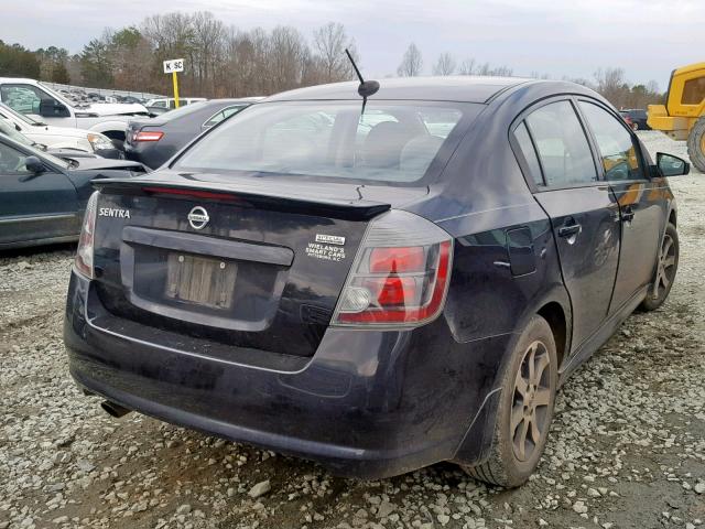 3N1AB6AP0CL656075 - 2012 NISSAN SENTRA 2.0 BLACK photo 4