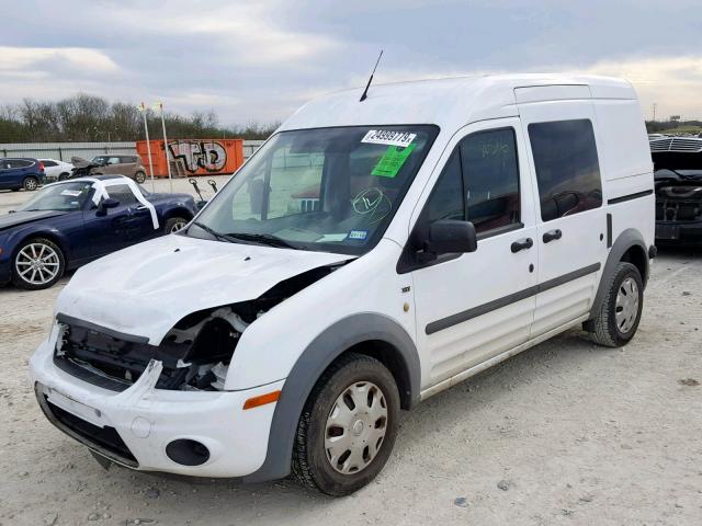 NM0LS6BN3DT153587 - 2013 FORD TRANSIT CO WHITE photo 2