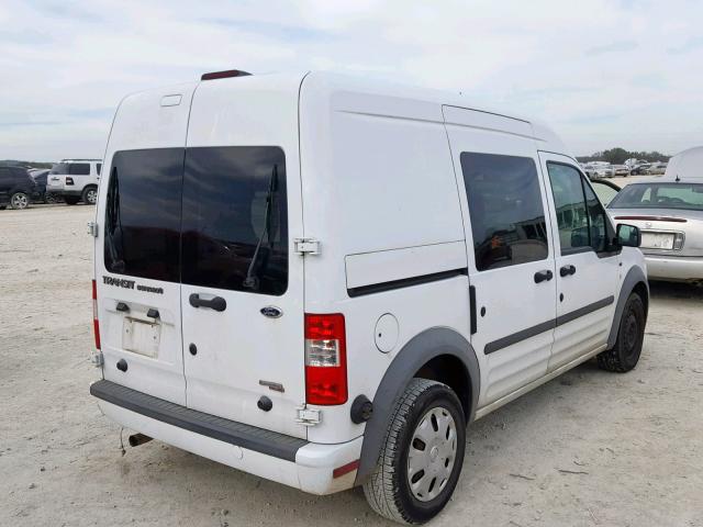 NM0LS6BN3DT153587 - 2013 FORD TRANSIT CO WHITE photo 4