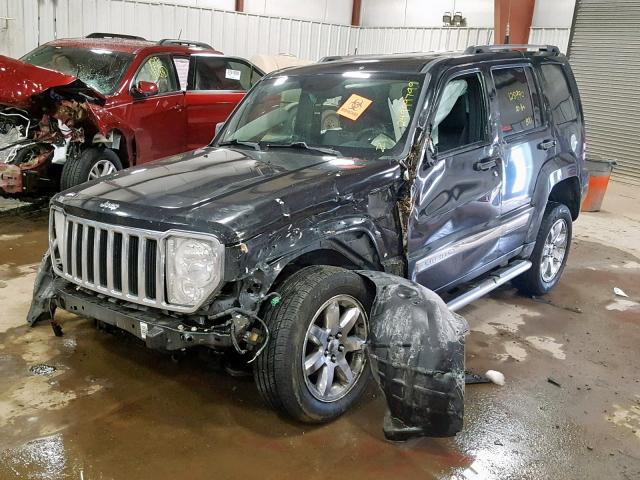 1J8GN58K79W553170 - 2009 JEEP LIBERTY LI BLACK photo 2