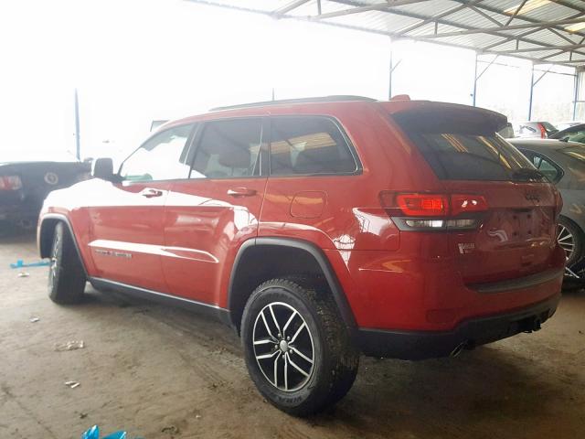 1C4RJFLG3JC327105 - 2018 JEEP GRAND CHER RED photo 3