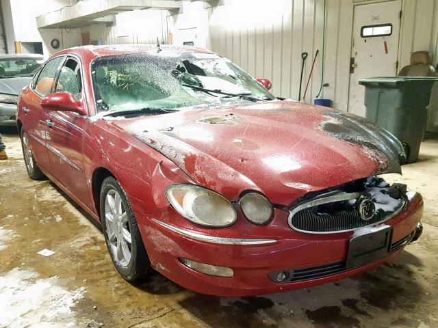 2G4WE567351210323 - 2005 BUICK LACROSSE C MAROON photo 1