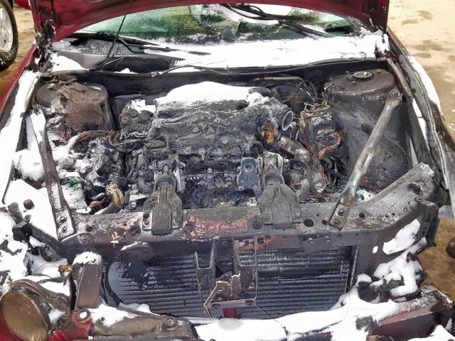 2G4WE567351210323 - 2005 BUICK LACROSSE C MAROON photo 7