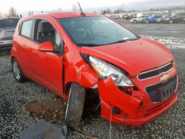 KL8CB6S93DC500933 - 2013 CHEVROLET SPARK LS RED photo 1