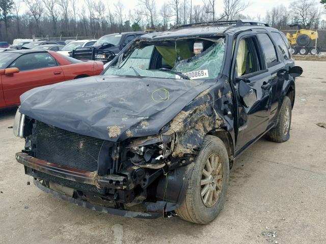 4M2CU97118KJ32554 - 2008 MERCURY MARINER PR BLACK photo 2