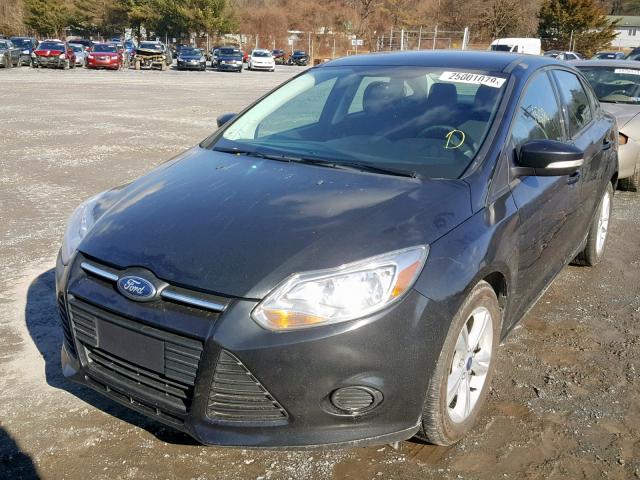 1FADP3F29EL386730 - 2014 FORD FOCUS SE BLACK photo 2