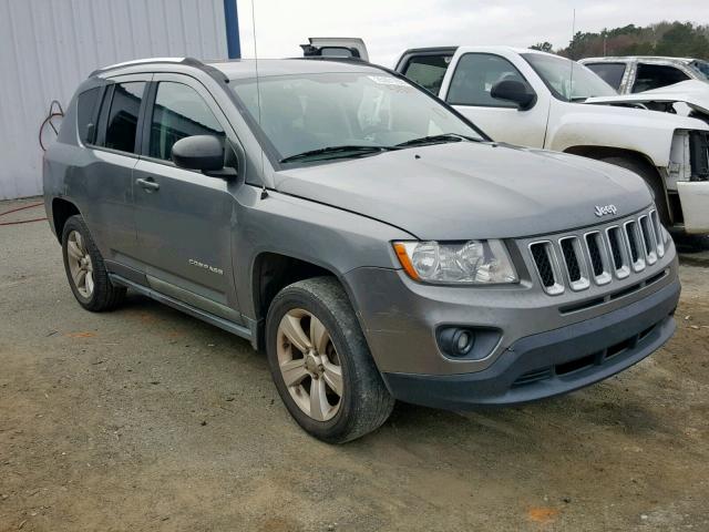 1C4NJCBB2CD515193 - 2012 JEEP COMPASS SP ნაცრისფერი ფოტო 1