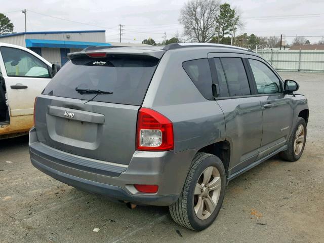 1C4NJCBB2CD515193 - 2012 JEEP COMPASS SP ნაცრისფერი ფოტო 4
