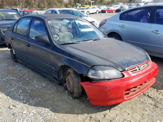 2HGEJ6622VH570178 - 1997 HONDA CIVIC DX BLACK photo 1