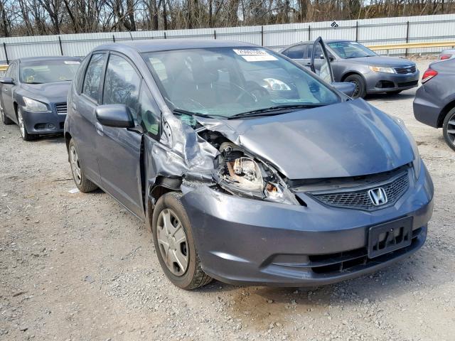 JHMGE8H34DC051954 - 2013 HONDA FIT GRAY photo 1