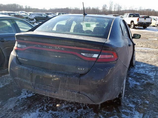 1C3CDFBB2FD330621 - 2015 DODGE DART SXT BLACK photo 4