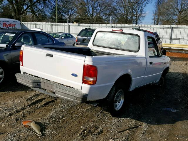 1FTCR10U9VUB66061 - 1997 FORD RANGER WHITE photo 4