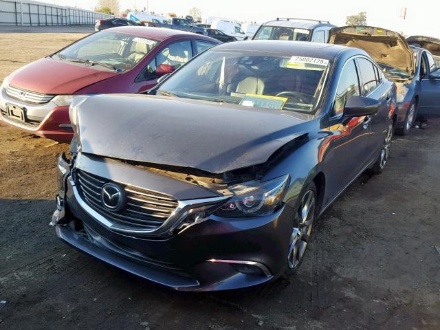 JM1GJ1W5XG1445290 - 2016 MAZDA 6 GRAND TO GRAY photo 2