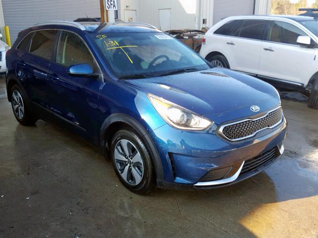 KNDCB3LC9H5081660 - 2017 KIA NIRO FE BLUE photo 1