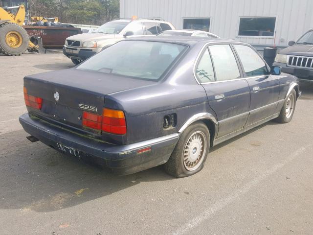 WBAHD6324RGK43013 - 1994 BMW 525 I AUTO BLUE photo 4