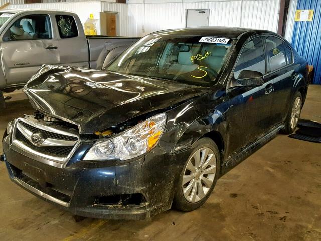 4S3BMDH69A2221759 - 2010 SUBARU LEGACY 3.6 BLACK photo 2