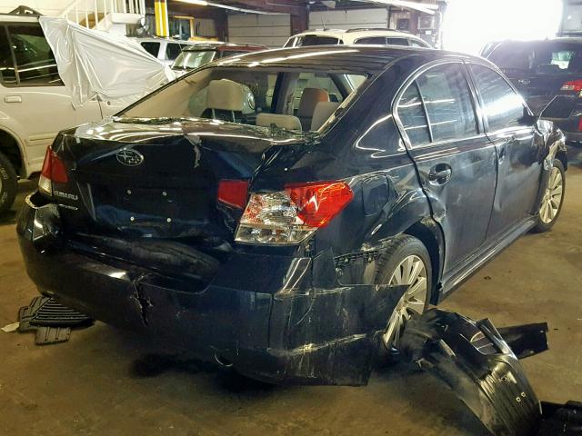 4S3BMDH69A2221759 - 2010 SUBARU LEGACY 3.6 BLACK photo 4