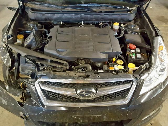 4S3BMDH69A2221759 - 2010 SUBARU LEGACY 3.6 BLACK photo 7