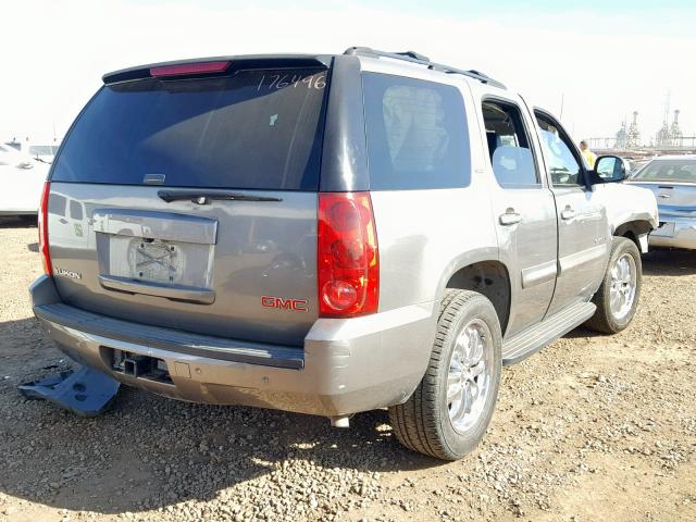 1GKFC13J57J107744 - 2007 GMC YUKON GRAY photo 4