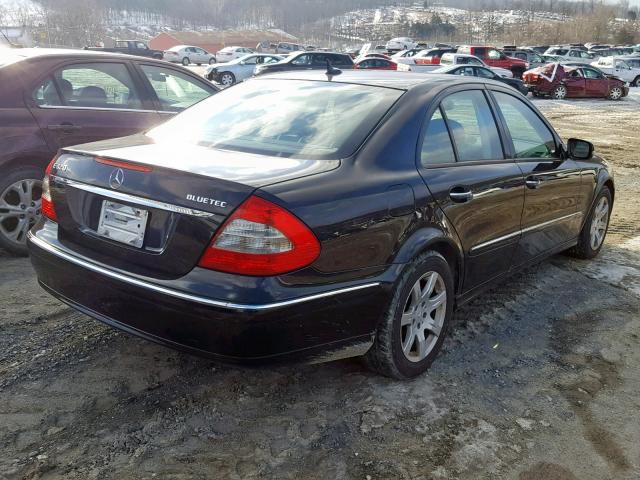 WDBUF22X58B224840 - 2008 MERCEDES-BENZ E 320 CDI BLACK photo 4