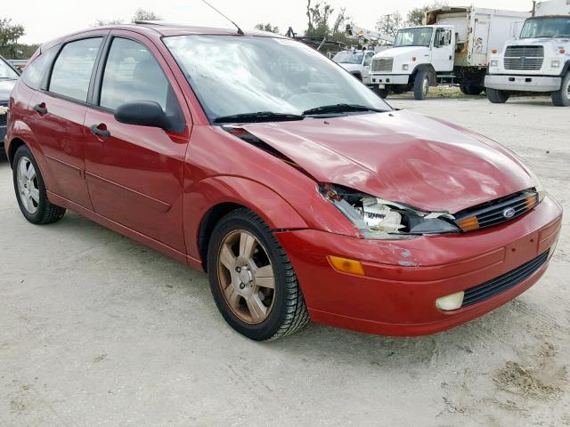 3FAFP37343R114777 - 2003 FORD FOCUS ZX5 BURGUNDY photo 1