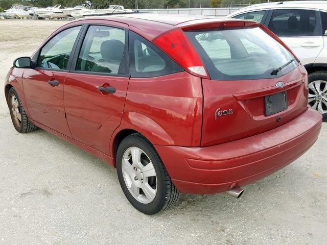 3FAFP37343R114777 - 2003 FORD FOCUS ZX5 BURGUNDY photo 3