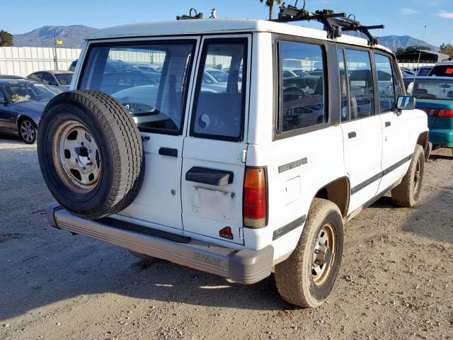 JACCH58E6L8908010 - 1990 ISUZU TROOPER WHITE photo 4