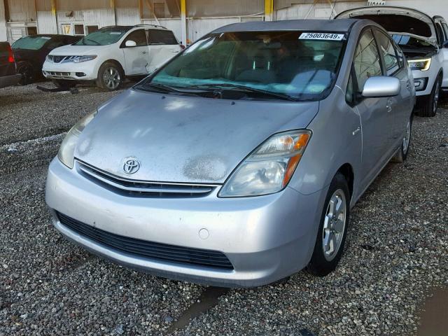 JTDKB20U783349412 - 2008 TOYOTA PRIUS SILVER photo 2