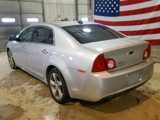 1G1ZC5E00CF181468 - 2012 CHEVROLET MALIBU 1LT 银色 照片 3