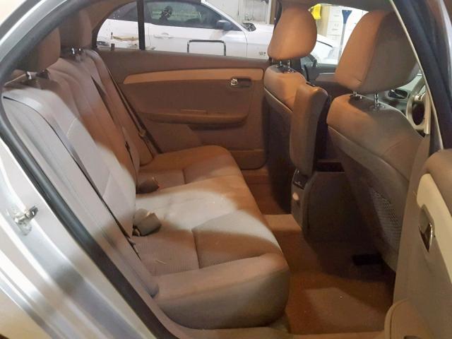 1G1ZC5E00CF181468 - 2012 CHEVROLET MALIBU 1LT 银色 照片 6