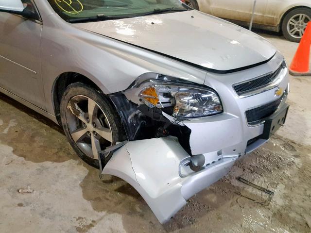 1G1ZC5E00CF181468 - 2012 CHEVROLET MALIBU 1LT 银色 照片 9