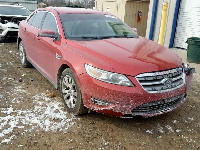 1FAHP2EW6BG128797 - 2011 FORD TAURUS SEL RED photo 1