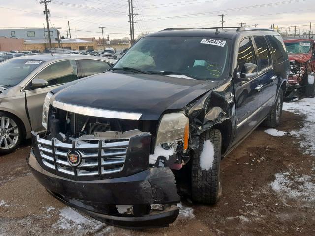 1GYFK66868R126093 - 2008 CADILLAC ESCALADE E BLACK photo 2