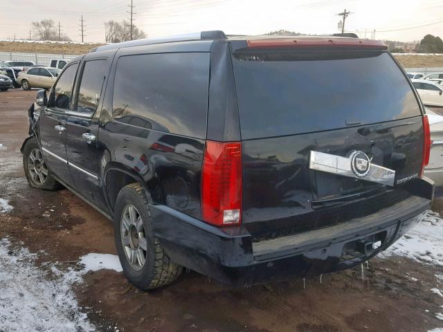 1GYFK66868R126093 - 2008 CADILLAC ESCALADE E BLACK photo 3