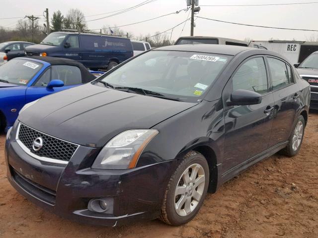 3N1AB6AP9AL726993 - 2010 NISSAN SENTRA 2.0 BLACK photo 2