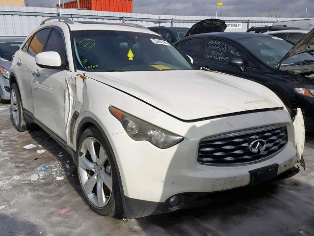 JN8BS1MW1AM830539 - 2010 INFINITI FX50 WHITE photo 1