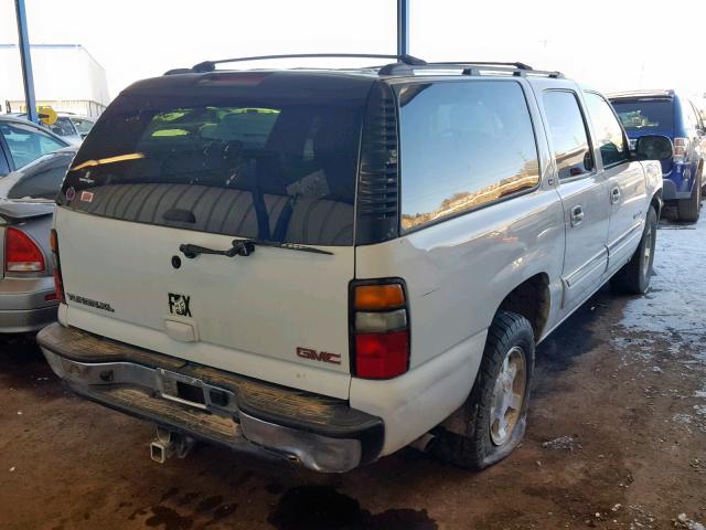 3GKFK16Z15G285542 - 2005 GMC YUKON XL K WHITE photo 4