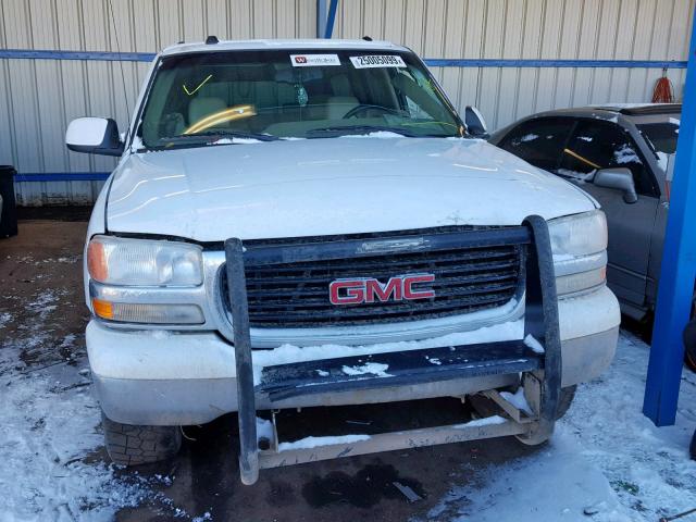 3GKFK16Z15G285542 - 2005 GMC YUKON XL K WHITE photo 9